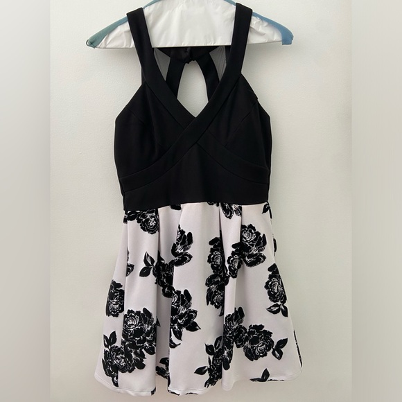 macy's black and white dress Speechless Layered Tulle Dress, Big Girls Keep it short and sweet in this fit Macy's Black And White Prom